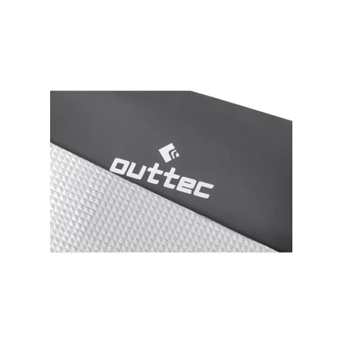 Коврик Outtec EVA 1см туристический фольгированный (5907766660422): Цвет черный