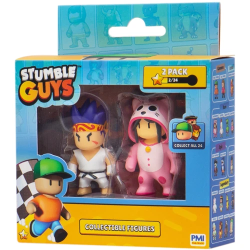 Набор коллекционных фигурок Stumble Guys- Сенсей Фаерфист и Мяумер (SG2015-3): Тип Набор игровых фигурок