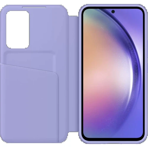 Чехол для телефонов Samsung Smart Clear View Cover Blueberry (EF-ZA546CVEGRU) for Samsung A546 Galaxy A54 5G: Цвет сиреневый