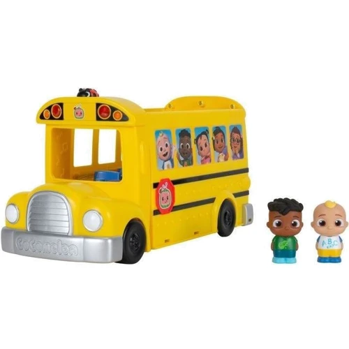 Ігровий набір CoComelon Vehicle Шкільний автобус трансформер, світло, звук (CMW0509)