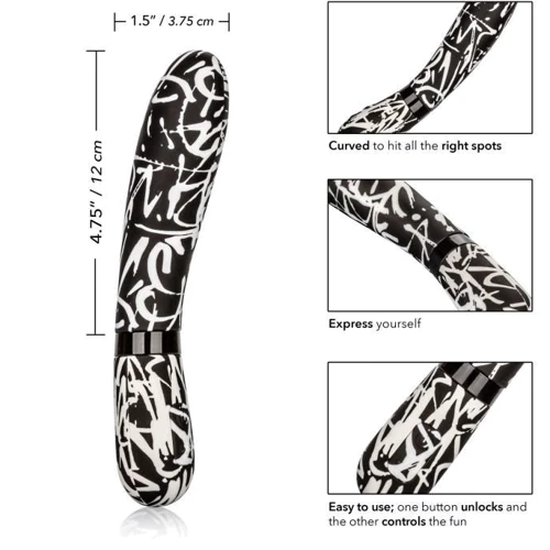 CalExotics Hype Wand вибромассажер, 12x3.75 см