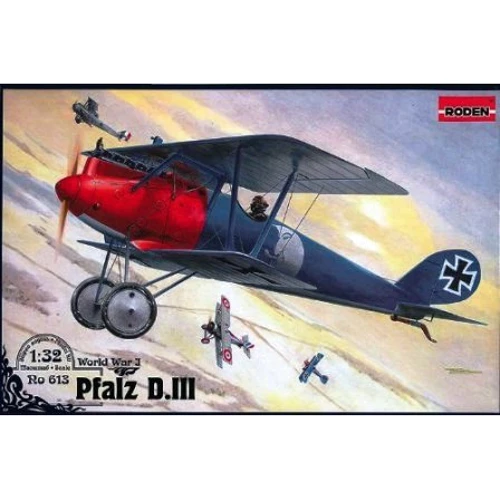 Німецький винищувач RODEN Pfalz D.III