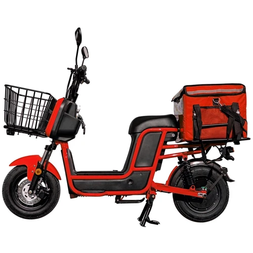 Електроскутер Like.Bike T1 Light (black-red): Колір червоний