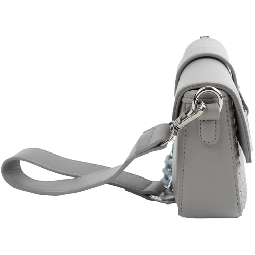 Жіноча сумка крос-боді Valiria Fashion сіра (ODAB804-milk grey): Стать Женский