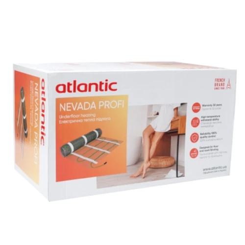Мат нагревательный Atlantic Nevada Profi EcoPRO-1600-8.0/200: Тип кабеля Двухжильный кабель