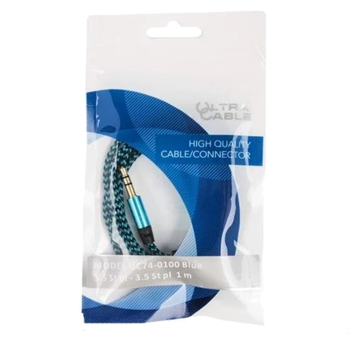 ULTRA UC74-0100 blue 3,5 мм 1м фото 1