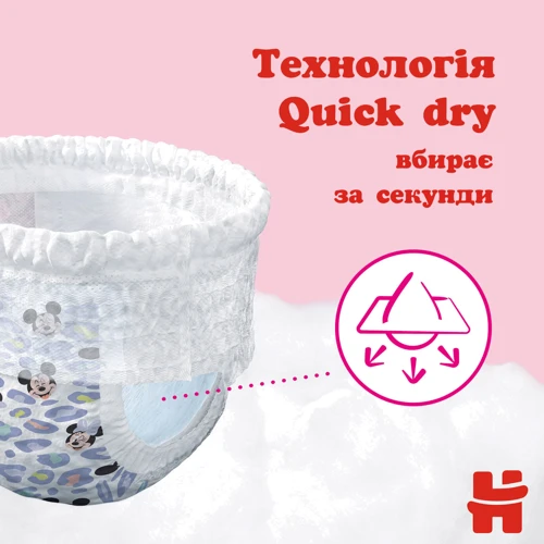 Підгузки Huggies Pants 5 (12-17 кг) для дівчаток 68 шт (5029053564111): Вага 12-17 кг