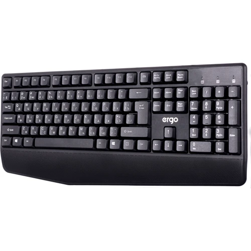 Клавиатура Ergo K-230 USB Black (K-230USB): Интерфейс подключения USB