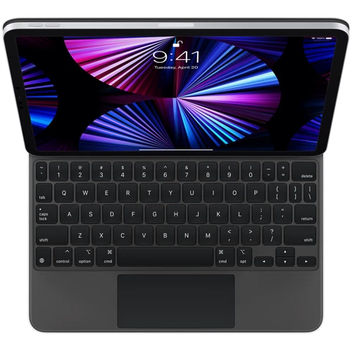 Аксесуар для iPad Apple Smart Keyboard Magic Black (MXQT2) for iPad Air (2020-2025) / iPad Pro 11 (2018-2022): Колір чорний