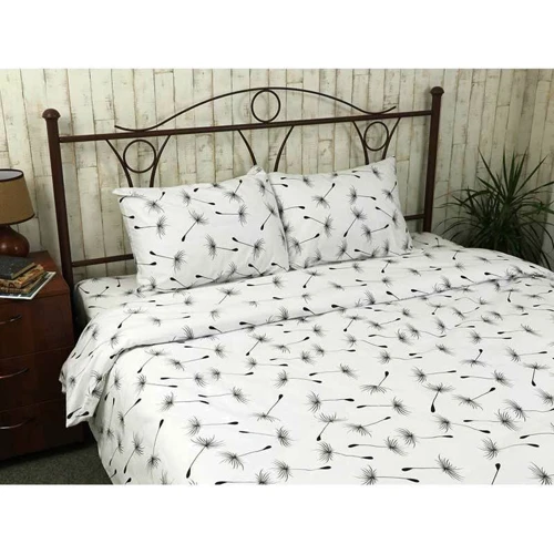 Підковдра Руно Fly white бязь білий 143х215 см (51.114Б_Fly white): Матеріал бязь