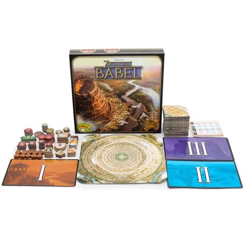 Настольная игра 7 чудес: Вавилон (Seven Wonders Babel): Вид стратегические
