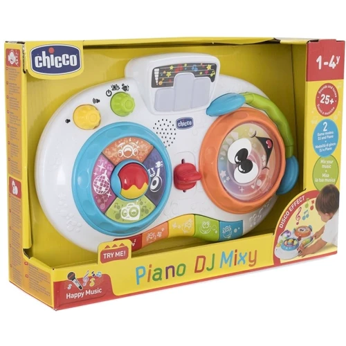 Игрушка музыкальная Chicco Piano DJ Mixy (09493.10): Материал Пластмасса