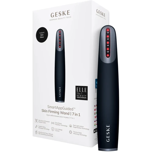Устройство для укрепления и тонизации кожи лица GESKE Skin Firming Wand 7в1 black