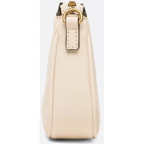 Женская сумка кросс боди GUESS NELL DOUBLE POUCH CROSSBODY молочная (HWVB8678700-STO): Тип ручки Без ручки, Со съемным ремнем, На цепочке, Плечевой ремень