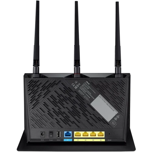 Маршрутизатор Wi-Fi ASUS 4G-AC86U (90IG05R0-BM9100): Количество LAN портов 4