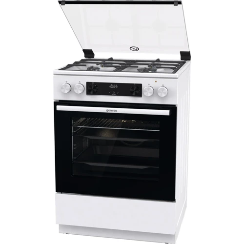 Плита комбінована Gorenje GK6C4WF: Кількість газових конфорок 4