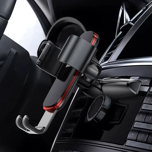 Держатель Baseus Car Holder CD Slot Mount Metal Age Gravity Black (SUYL-J01) фото 6