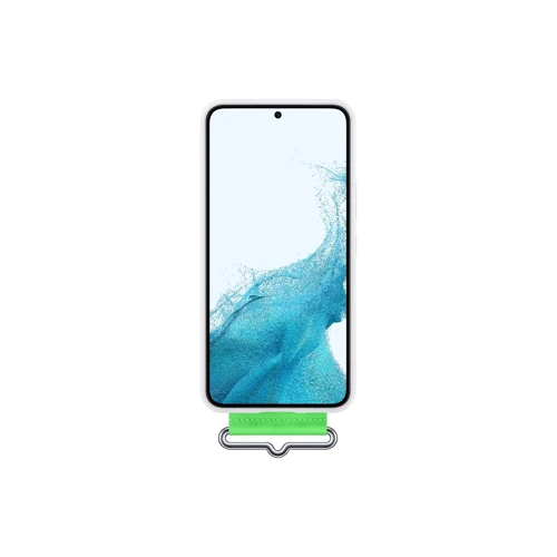 Аксессуар для смартфона Samsung Silicone with Strap Cover White (EF-GS901TWEGRU) for Samsung S901 Galaxy S22: Совместимость Samsung S901 Galaxy S22