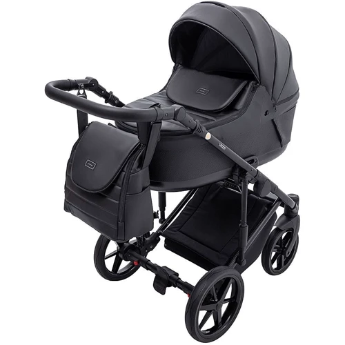 Коляска 2 в 1 Adamex Locco Eco SA-2 черный (681026): Тип коляски Универсальная коляска (2-в-1)