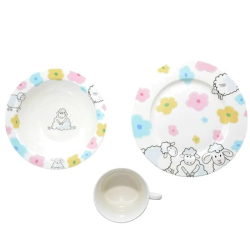 Набор детской посуды Krauff Funny Sheep + детская сказка 3 пр. (21-244-041): Тип Набор
