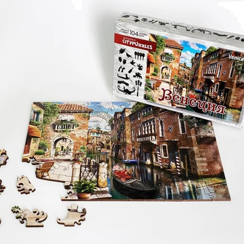 Нескучные игры Citypuzzles: Пазл Венеция: Вид города
