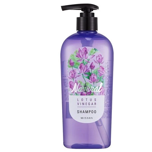 Шампунь Missha Natural Lotus Vinegar з екстрактом лотоса 320 Мл (KC1251)