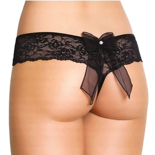 Женские стринги SoftLine - G-String 2403, M/L (black)