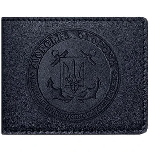 Обкладинка на посвідчення морської охорони BlankNote темно-синя (BN-OP-16-navy-blue)