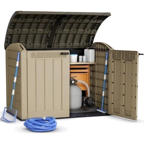 Ящик для зберігання Keter Store It Out Ultra бежево-коричневий (7290106922471): Виробник Keter