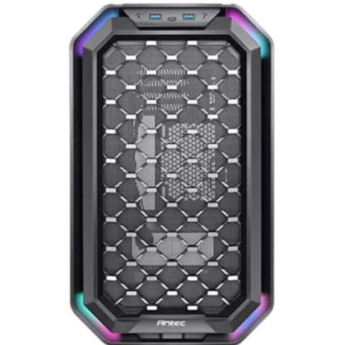 Корпус Antec Dark Cube (0-761345-80034-1): Материал передней панели пластик