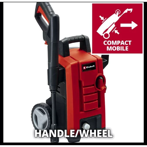 Мінімийка високого тиску Einhell TC-HP 130 (4140750): Габарити 32x23.5x43.7 см