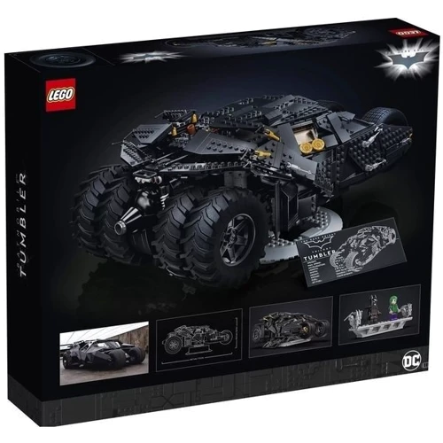 Конструктор LEGO DC Batman Бетмобіль Тумблер (76240): Рекомендований вік 18+