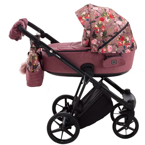 Коляска 2 в 1 Adamex Porto Flowers-2 фото 9