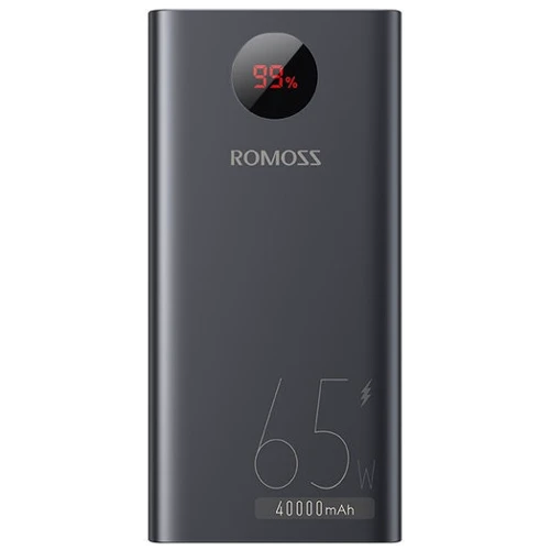 Внешний аккумулятор Romoss Power Bank 40000mAh PEA40 Pro 65W Black (PEA40-282-2183H): Встроенный кабель нет