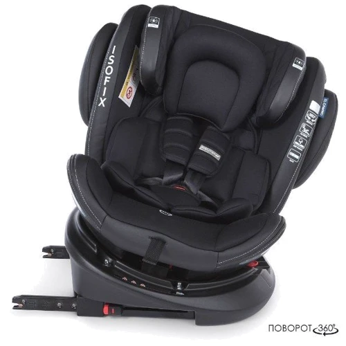 Автокресло El Camino (0-36кг) ME 1045 EVOLUTION 360 ISOFIX (royal black) фото 4