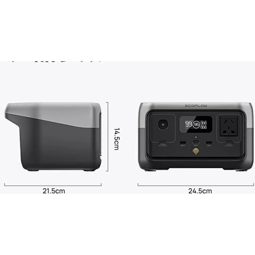 Зарядная станция EcoFlow RIVER 2 256Wh 300W CN (RIVER2) универсальная розетка 220V: Количество розеток 220V 1