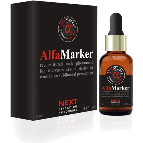 Ароматна есенція з феромонами для чоловіків AlfaMarker for Men, 5 мл