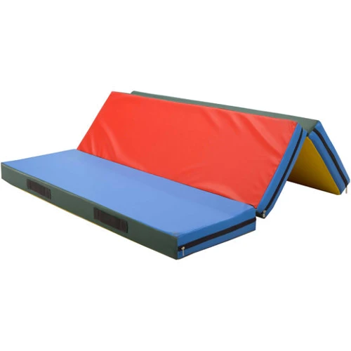 Мат и коврик для тренажера Гимнастический мат складной лавочка Sportbaby 120х120x8 см: Производитель SportBaby