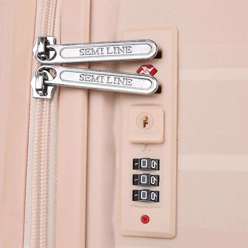 Чемодан Semi Line 24" (M) Beige (T5795-2) (DAS303027): Материал Полипропилен