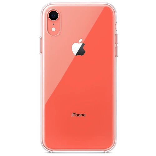 Чохол для iPhone Apple Clear Case (MRW62) for iPhone XR: Тип чохла накладка на задню частину