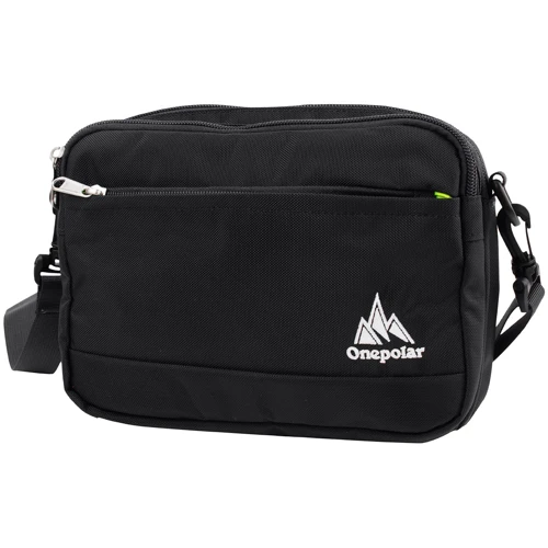 Чоловіча сумка через плече Onepolar чорна (W5677-black)