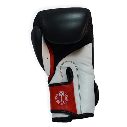 Перчатки боксерские THOR PRO KING 14oz /Кожа /черно-красно-белые фото 2