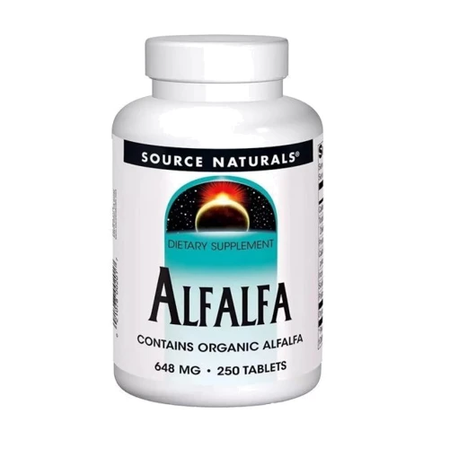 Source Naturals Alfalfa Люцерна 648 мг 250 таблеток