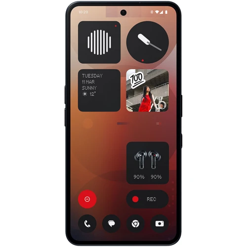 Смартфон Nothing Phone (3a) 8/128Gb Black: Процесор Qualcomm SM7635 Snapdragon 7s Gen 3 (4 nm) Octa-core (1x2.5 GHz Cortex-A720 & 3x2.4 GHz Cortex-A720 & 4x1.8 GHz Cortex-A520)