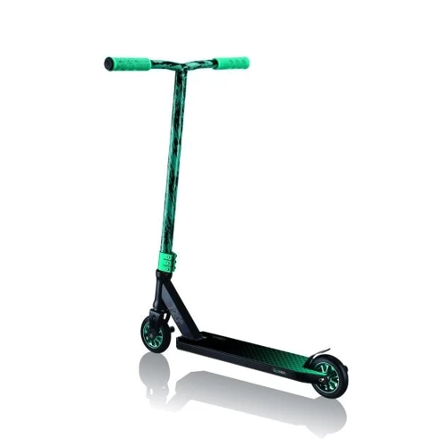 Самокат GLOBBER серии GS720 черно-бирюзовый, трюковой, с пегами, до 100кг, 8+ (624-005-3): Тип тормоза ножной