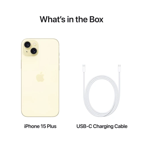 Apple iPhone 15 Plus 128GB Yellow (MU123RX/A) UA фото 11