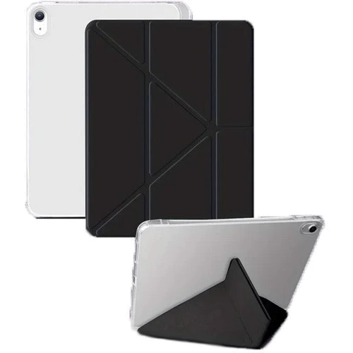 Аксесуар для iPad BeCover Ultra Slim Origami with Pencil mount Black for iPad Air 13 (2024 / 2025) (711695): Особливості режим автопробудження/сну, відділення для стілусу, Надійний захист від подряпин і забруднень, трансформується на підставку, Стильний дизайн
