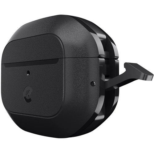 Чехол KeyBudz Element Series Waterproof Carbon Black (AP3_S6_CBK) for Apple AirPods 3 фото 1