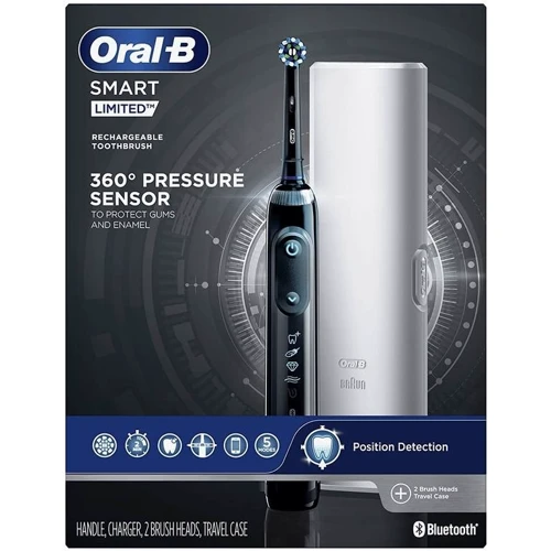 Зубная щетка Braun Oral-B Smart Limited Black D701.523.6X: Технология чистки возвратно-вращательная