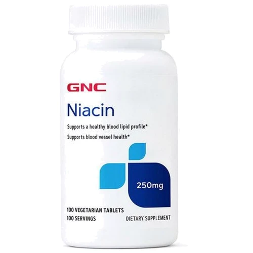 GNC Niacin 250 mg Ніацин 100 таблеток